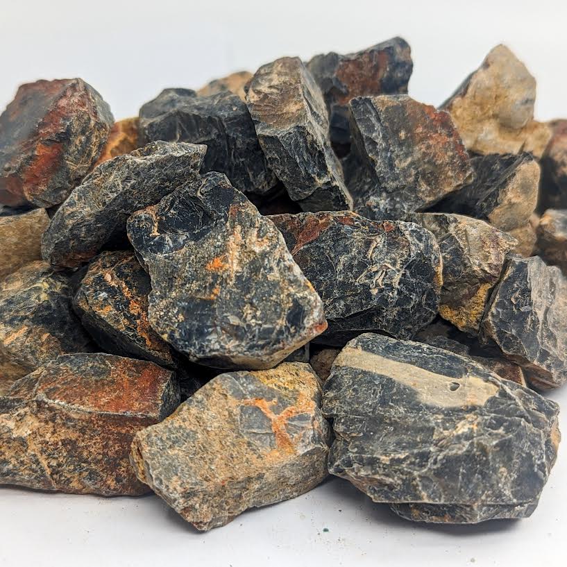 Black onyx rough stone on sale